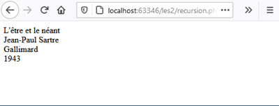 recursion print associative array